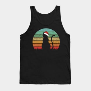 Meowy Christmas Tank Top